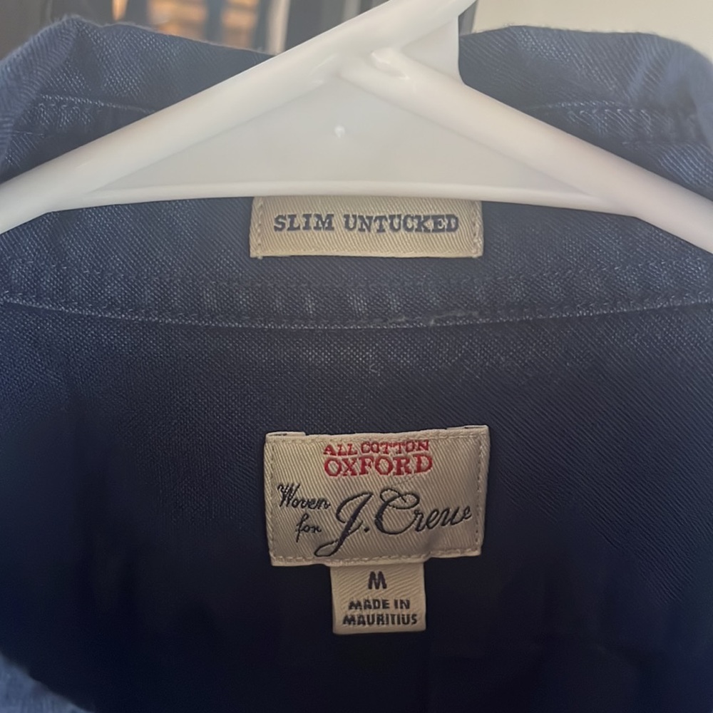 Jcrew navy button down - Picture 2 of 2